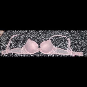 Lacey Pink Bra Size 34A